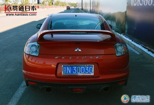 前驱跑车王者 腾讯试驾三菱伊柯丽斯跑车