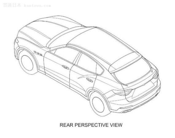 玛莎拉蒂levante假想图 明年1月首发