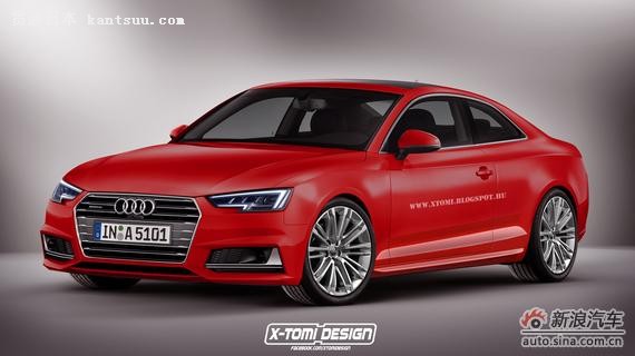 Audi A5 Coupe render