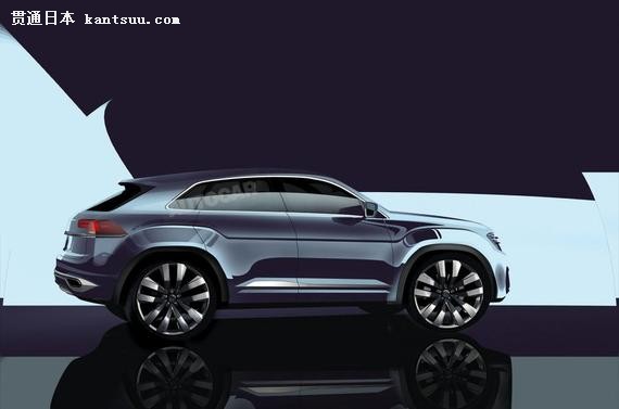 VW Tiguan Coupe R render