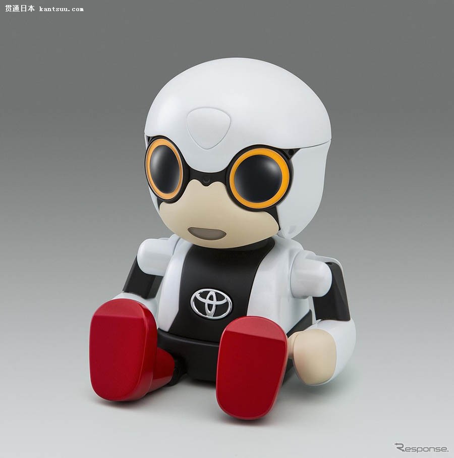 东京车展:丰田首秀坐姿仅有10厘米的机器人kirobo mini